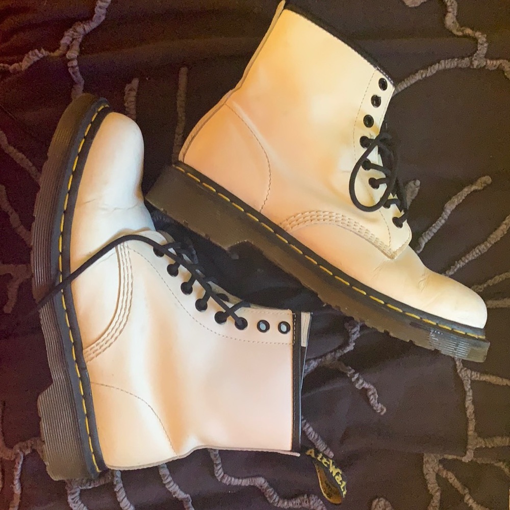 white doc martens